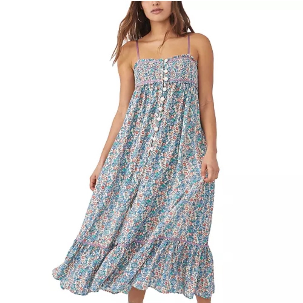 Free People Molly Jo Midi Dress